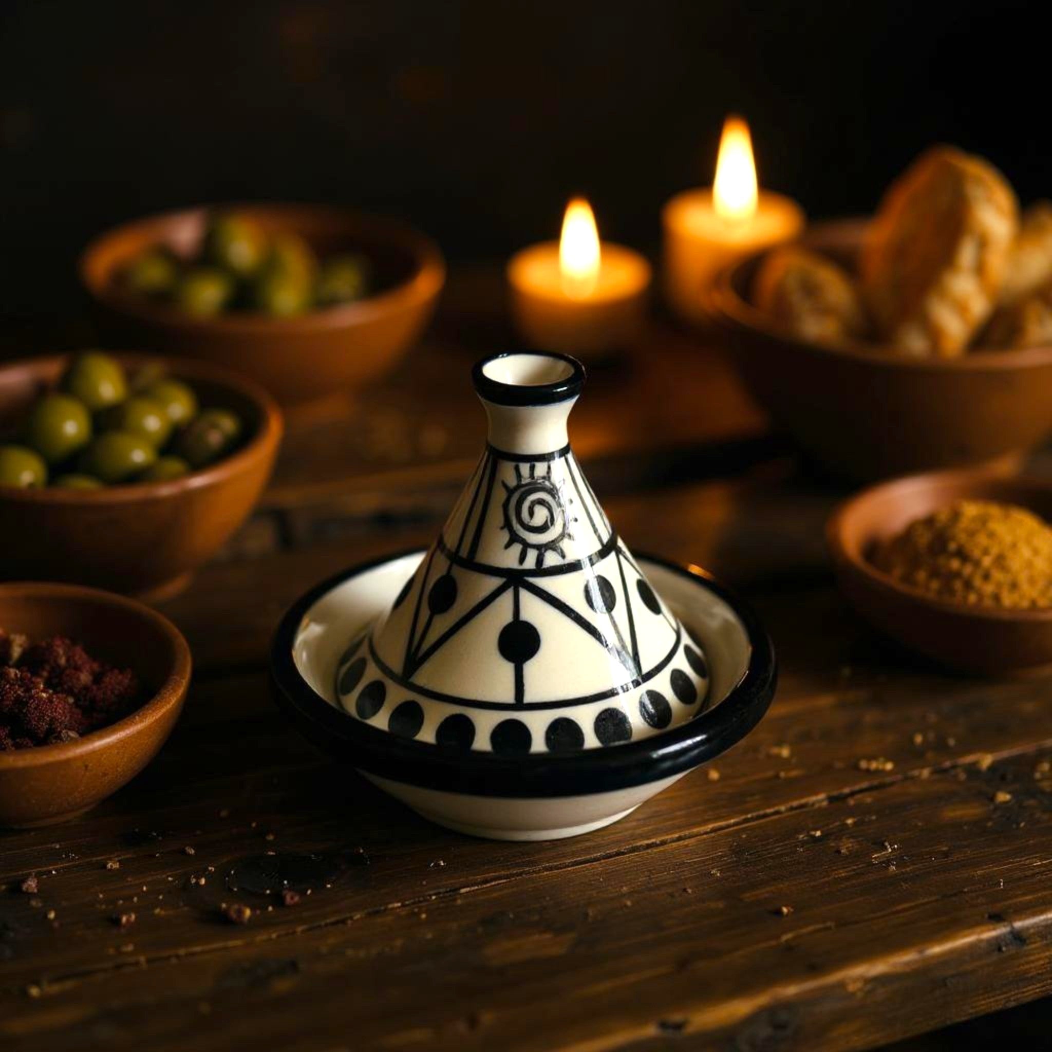 Moroccan Mini Tagine al-Shams (Set of 4)